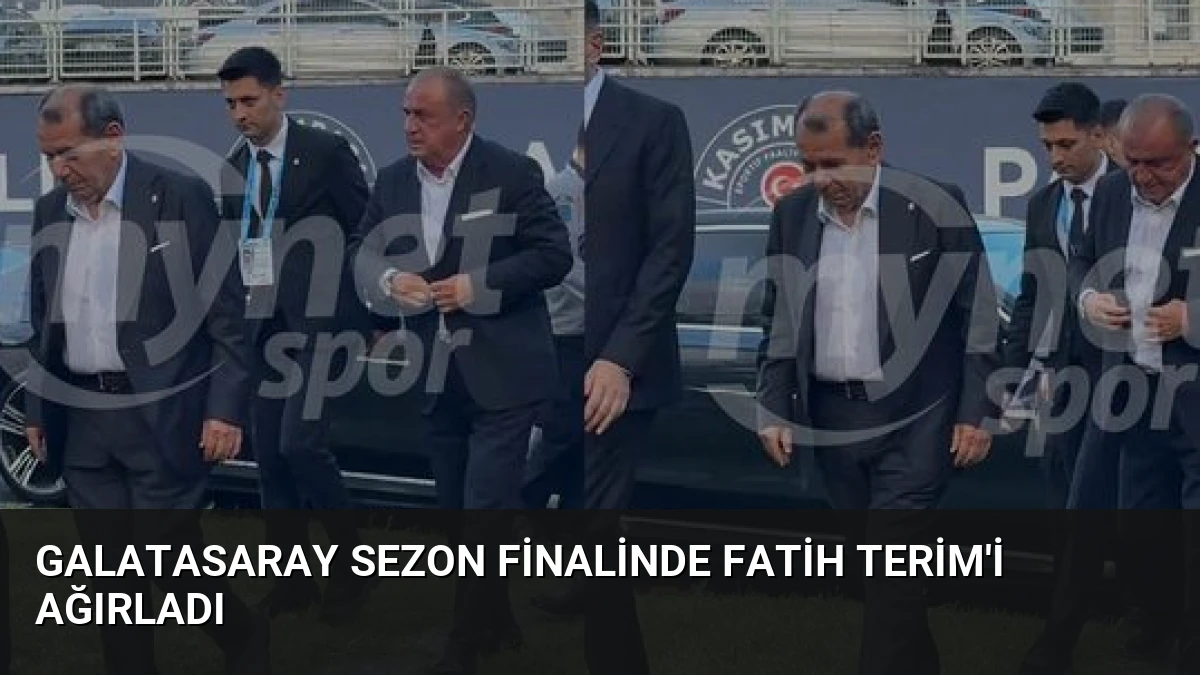 Galatasaray Sezon Finalinde Fatih Terim’i Ağırladı