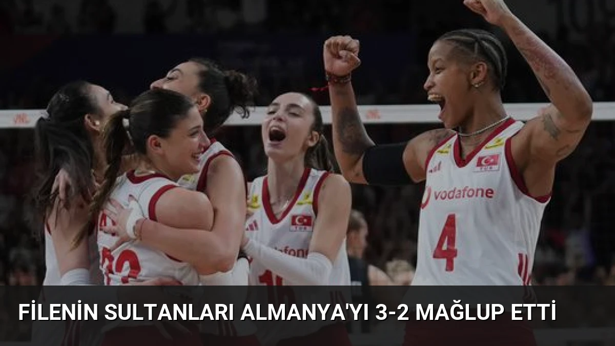 Filenin Sultanları Almanya’yı 3-2 Mağlup Etti