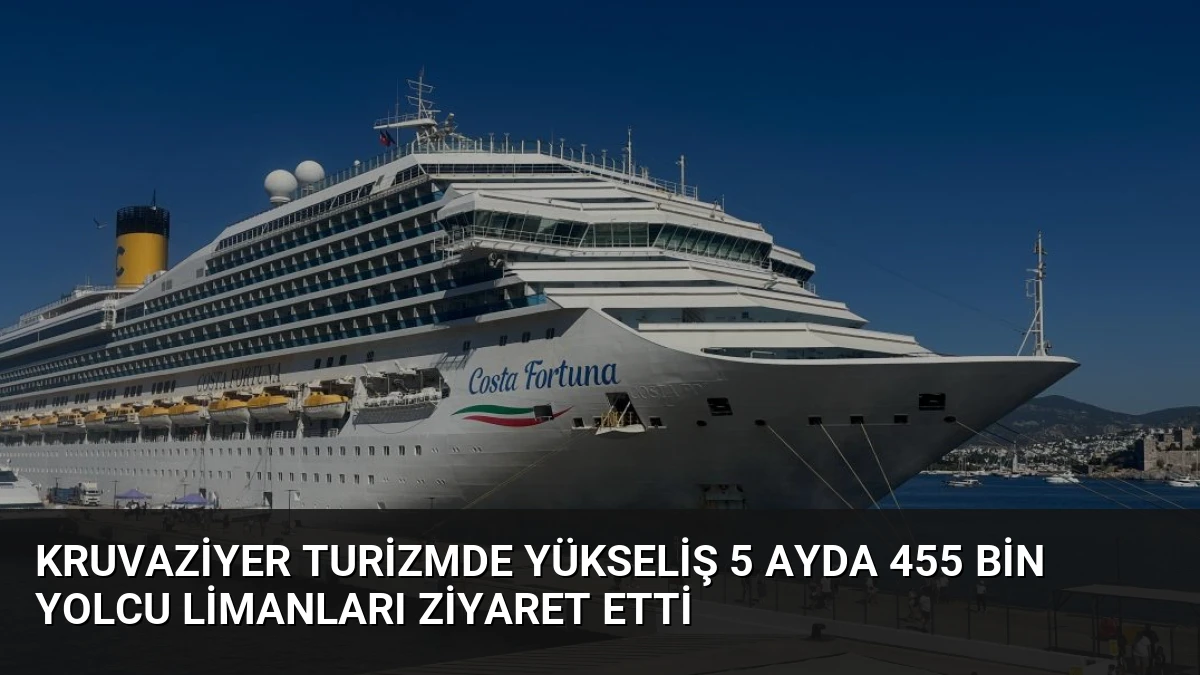 Kruvaziyer Turizmde Yükseliş 5 Ayda 455 Bin Yolcu Limanları Ziyaret Etti