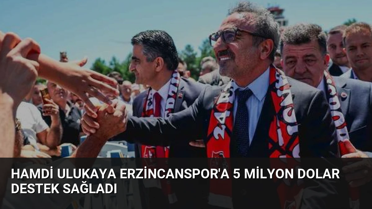 Hamdi Ulukaya Erzincanspor’a 5 Milyon Dolar Destek Sağladı